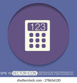 calculator. office sign