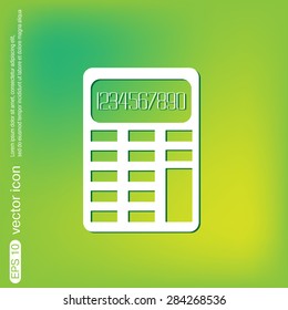 calculator. office sign