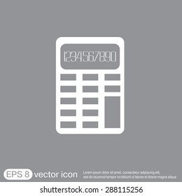 calculator. office sign