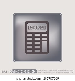 calculator. office sign