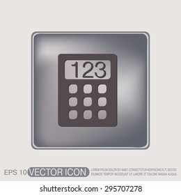 calculator. office sign