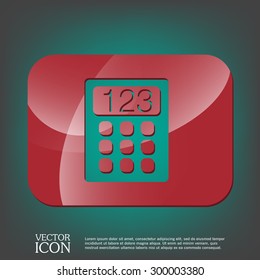 calculator. office sign