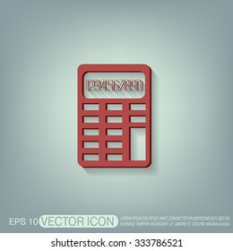 calculator. office sign