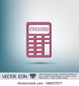 calculator. office sign