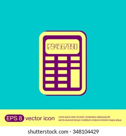 calculator. office sign