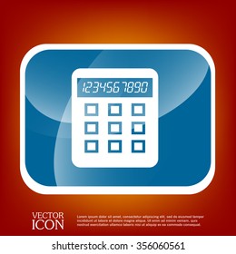 calculator. office sign