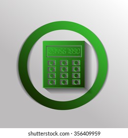 calculator. office sign