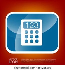 calculator. office sign