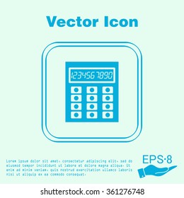 calculator. office sign
