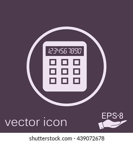 calculator. office sign