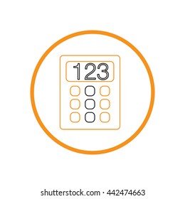 calculator. office sign