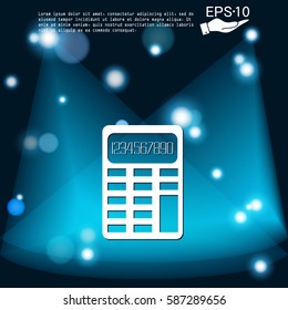 calculator. office sign