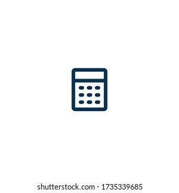 Calculator - Pictograph | Line Icon