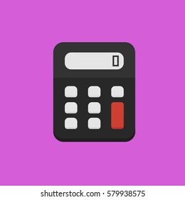calculator purple