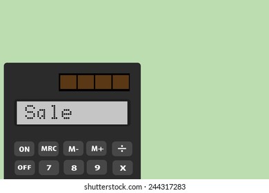Calculator sale icon