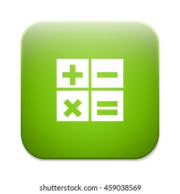 Calculator sign icon.