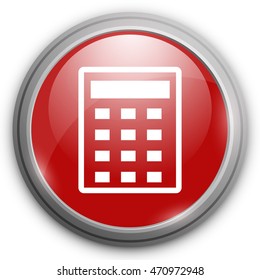 Calculator sign icon.
