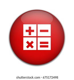 Calculator sign icon.