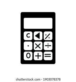 Calculator simple vector icon mathematics
