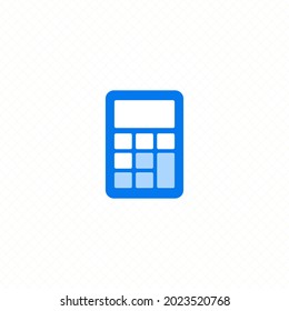 calculadora icono simple vector de diseño plano