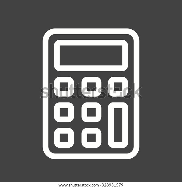 Calculator, sum, subtract icon vector image. Can\
also be used for phone and communication. Suitable for use on web\
apps, mobile apps and print\
media.