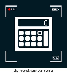 Calculator symbol icon