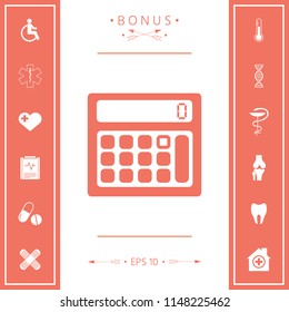 Calculator symbol icon