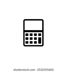Símbolo de Calculadora que Representa Cálculo, Matemática e Finanças