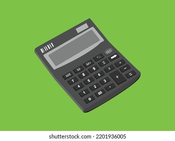 calculator table display device electronics