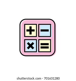 calculator technology to mathematics account report