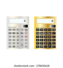 calculator vector design  on white background