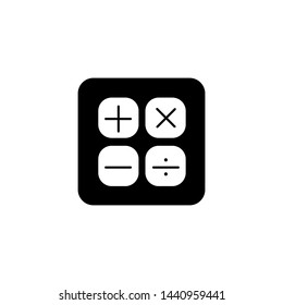 calculator vector eps icon smart phone calculating