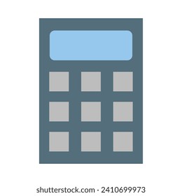 Calculator Vector Flat Icon For Personal And Commercial Use.
