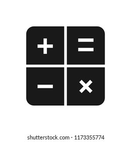 calculator vector icon 10 eps