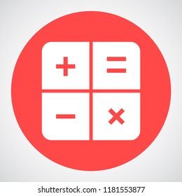 calculator vector icon 10 eps