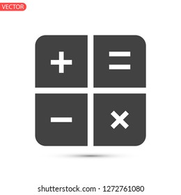 calculator vector icon 10 eps