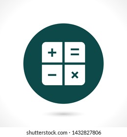 calculator vector icon 10 eps , Lorem ipsum Flat design