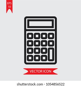 Calculator vector icon 