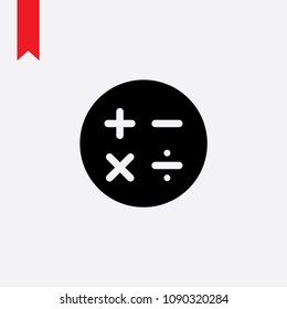 Calculator vector icon