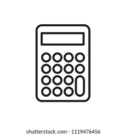 calculator vector icon