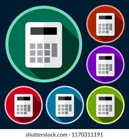 calculator vector icon 