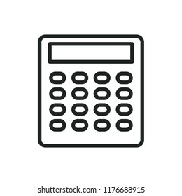 calculator vector icon