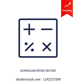 calculator vector icon