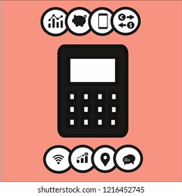 CALCULATOR VECTOR ICON