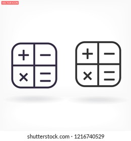 Calculator  vector icon