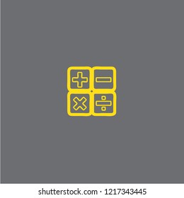 Calculator vector icon 