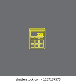Calculator vector icon
