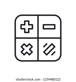 calculator vector icon