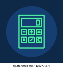Calculator vector icon