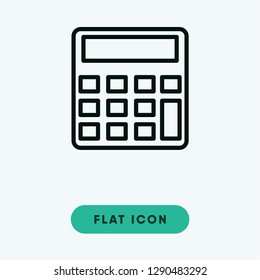 Calculator vector icon
